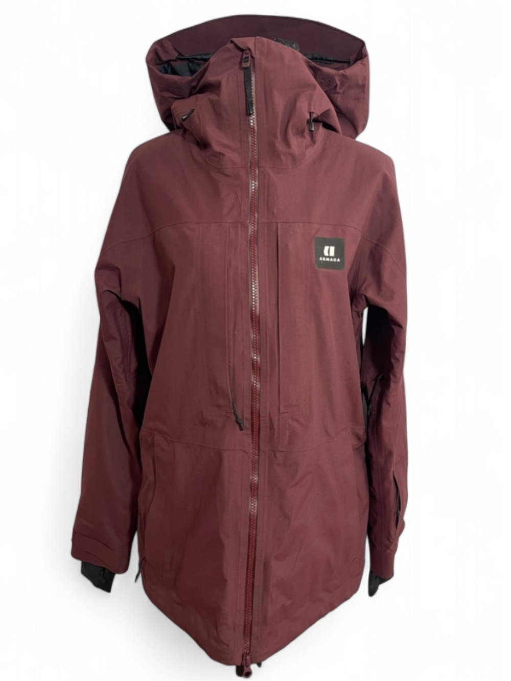 Armada Kata 2L Gore Tex Burgundy Hooded Jacket Women’s Size Medium